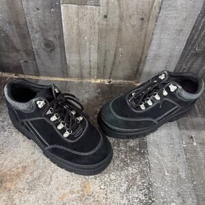 Lower East Side Women’s VTG 90s Oxford Chunky Platform Shoes Suede Brown Size 11